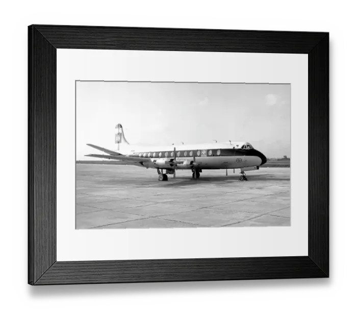 Framed Print : Vickers Viscount 802 G-AOHJ Framed Print : Vickers Viscount 802 G-AOHJ