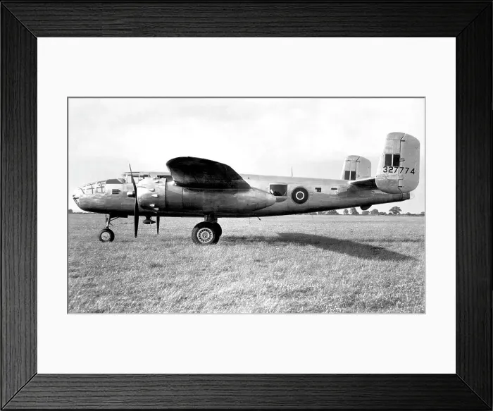 Framed Print : North American B-25J Mitchell 43-27774