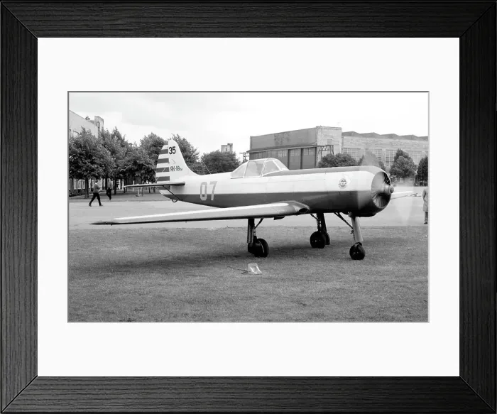 Framed Print : Yakovlev Yak-18PM 07 Yellow Framed Print : Yakovlev Yak-18PM 07 Yellow