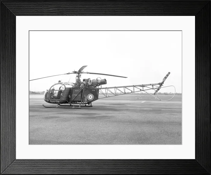 Framed Print : Sud Aviaition SE.3130 Alouette II 194DW Framed Print : Sud Aviaition SE.3130 Alouette II 194DW
