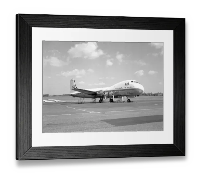 Framed Print : Aviation Traders ATL-98 Carvair G-ARSD Framed Print : Aviation Traders ATL-98 Carvair G-ARSD
