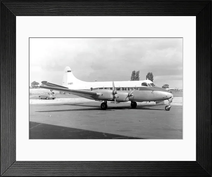 Framed Print : de Havilland DH.114 Heron 2D G-ASFI Framed Print : de Havilland DH.114 Heron 2D G-ASFI