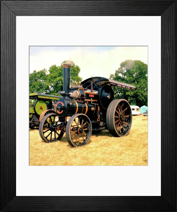 Framed Print : Fowler General Purpose Engine number 14910, Rising Star Framed Print : Fowler General Purpose Engine number 14910, Rising Star