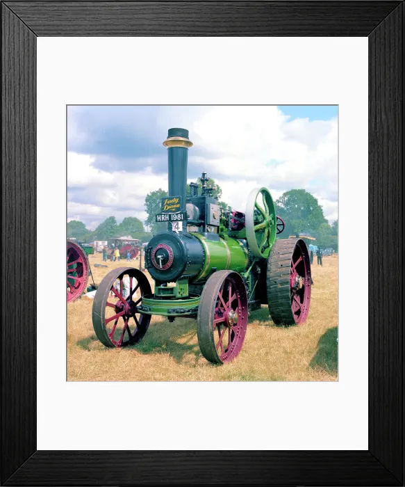 Framed Print : Clayton & Shuttleworth General Purpose Engine Lady Diana