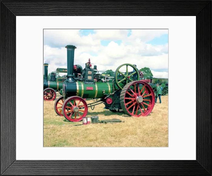 Framed Print : Burrell General Purpose Engine number 2921, Violet Framed Print : Burrell General Purpose Engine number 2921, Violet