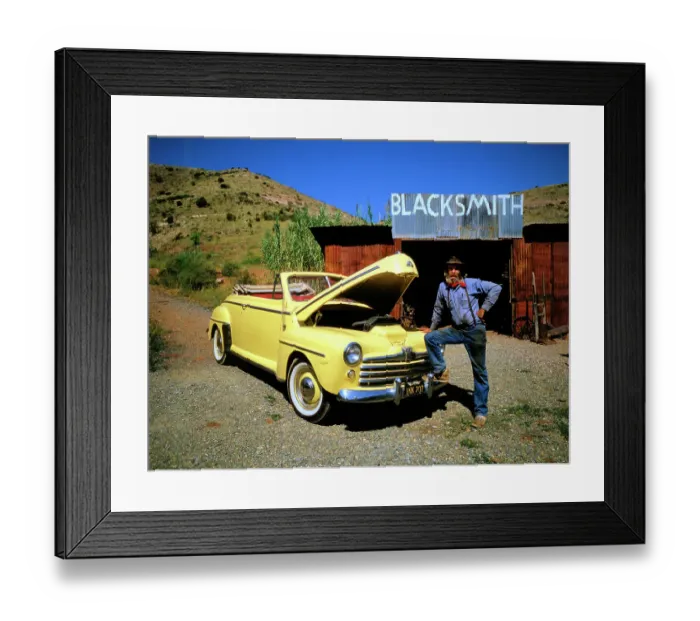 Framed Print : Ford de Luxe convertible Framed Print : Ford de Luxe convertible