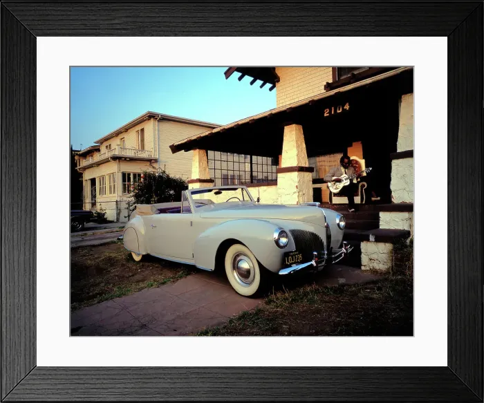 Framed Print : Lincoln Continental cabriolet Framed Print : Lincoln Continental cabriolet