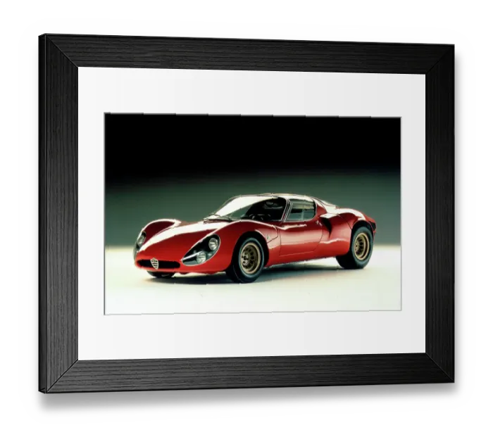 Framed Print : Alfa Romeo 33 Stradale Framed Print : Alfa Romeo 33 Stradale