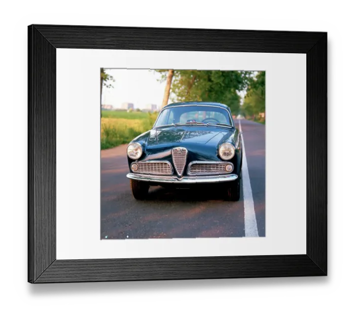 Framed Print : Alfa Romeo Giulietta Sprint Framed Print : Alfa Romeo Giulietta Sprint