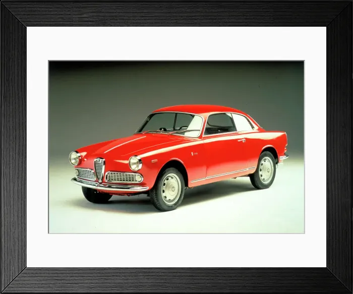Framed Print : Alfa Romeo Giulietta Sprint Framed Print : Alfa Romeo Giulietta Sprint