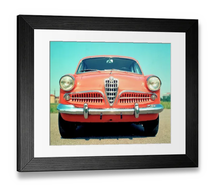 Framed Print : Alfa Romeo Giulietta Berlina Framed Print : Alfa Romeo Giulietta Berlina