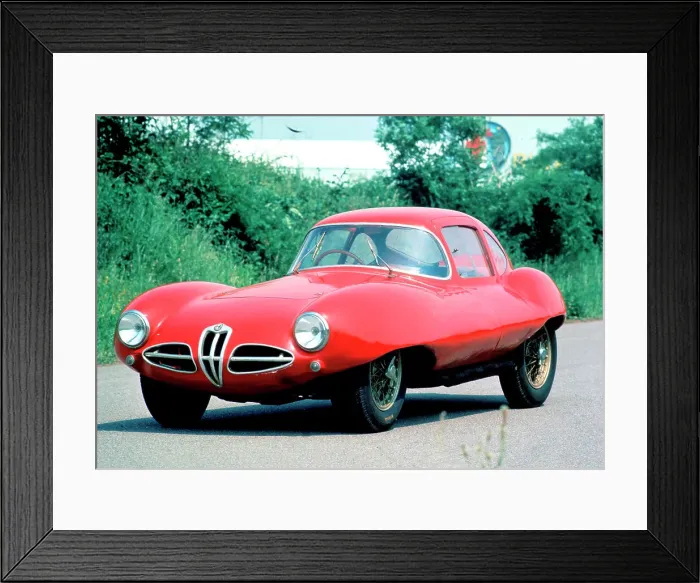 Framed Print : Alfa Romeo 1900 C52 Disco Volante Coupe Framed Print : Alfa Romeo 1900 C52 Disco Volante Coupe