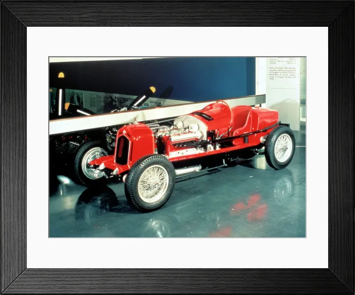 Framed Print : Alfa Romeo Tipo A Monoposto