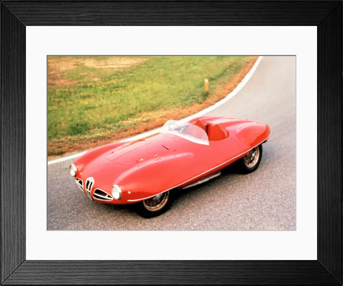 Framed Print : Alfa Romeo 1900 C52 Disco Volante Spider Framed Print : Alfa Romeo 1900 C52 Disco Volante Spider