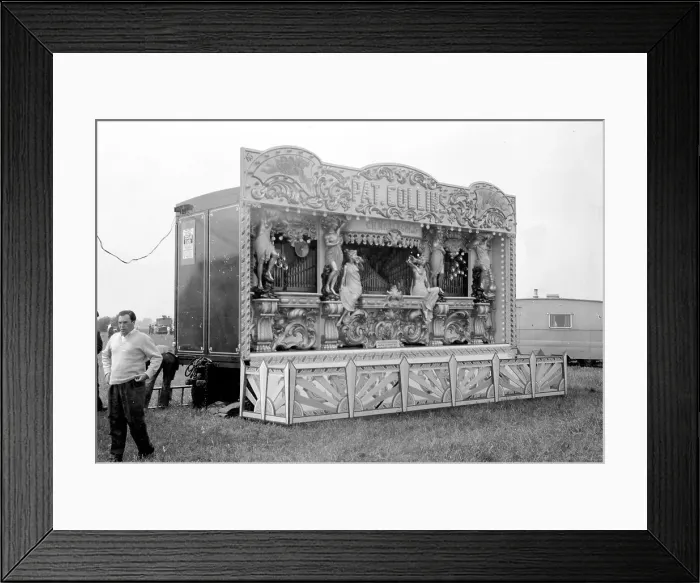 Framed Print : Pat Collins Marenchi fairground organ Framed Print : Pat Collins Marenchi fairground organ