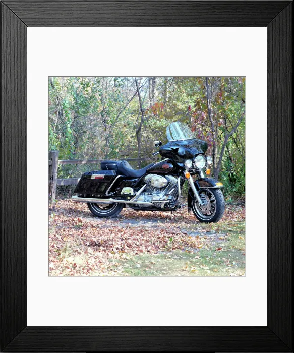 Framed Print : Harley Davidson motorcycle Framed Print : Harley Davidson motorcycle