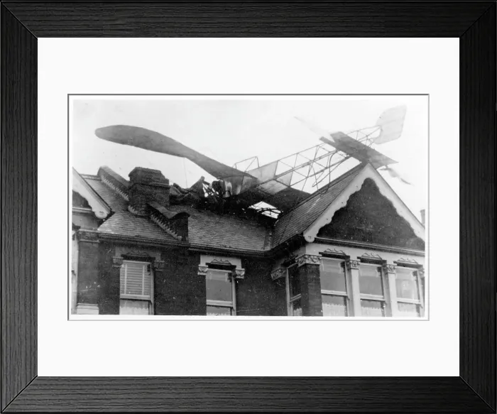 Framed Print : Bleriot XI-2 accident Framed Print : Bleriot XI-2 accident
