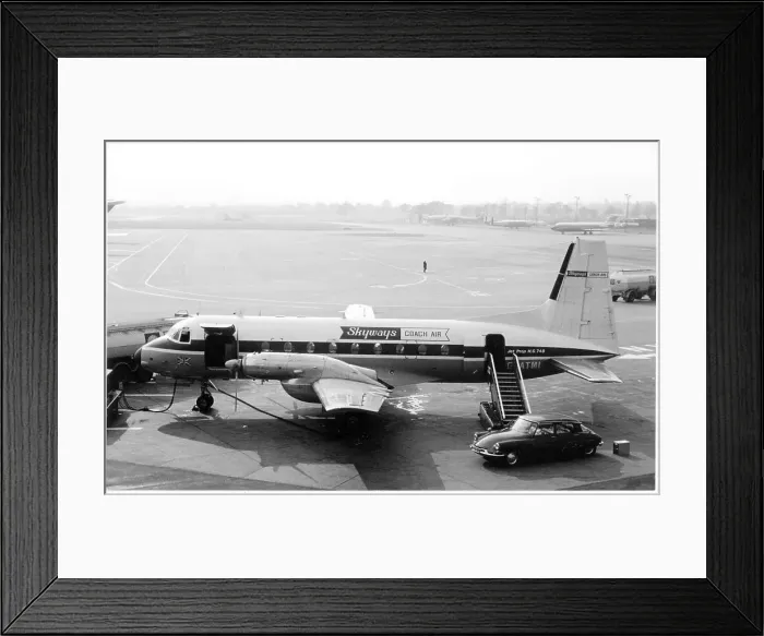 Framed Print : Hawker Siddeley HS.748-225 G-AMTI Framed Print : Hawker Siddeley HS.748-225 G-AMTI