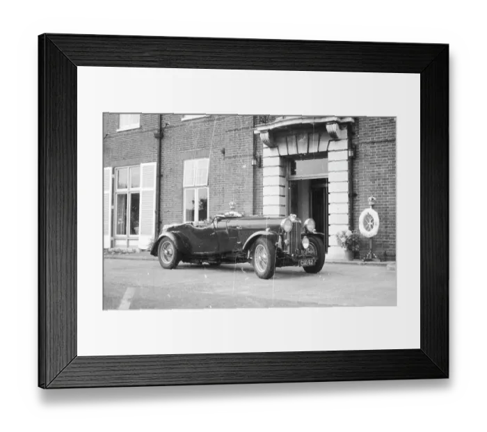 Framed Print : 1935 Lagonda M45R (Rapide) T9, CGO 62 Framed Print : 1935 Lagonda M45R (Rapide) T9, CGO 62