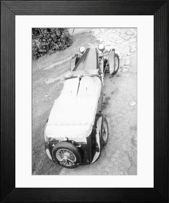 Framed Print : 1935 Lagonda M45R (Rapide) T9, CGO 62