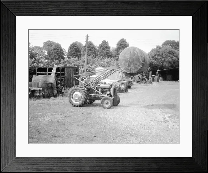 Framed Print : Ferguson tractor