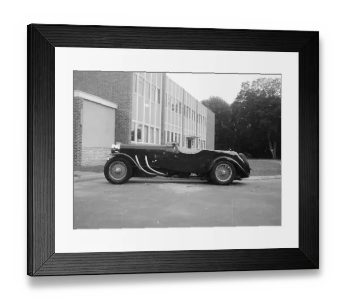 Framed Print : 1935 Lagonda M45R (Rapide) T9, CGO 62 Framed Print : 1935 Lagonda M45R (Rapide) T9, CGO 62
