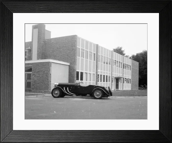 Framed Print : 1935 Lagonda M45R (Rapide) T9, CGO 62 Framed Print : 1935 Lagonda M45R (Rapide) T9, CGO 62