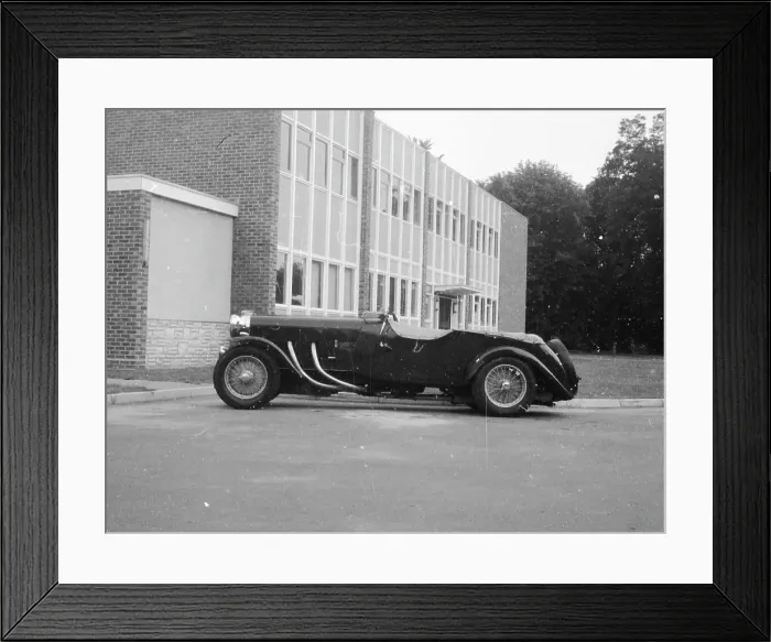 Framed Print : 1935 Lagonda M45R (Rapide) T9, CGO 62 Framed Print : 1935 Lagonda M45R (Rapide) T9, CGO 62