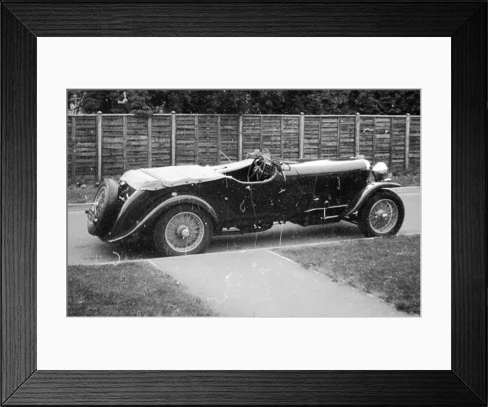Framed Print : 1935 Lagonda M45R (Rapide) T9, CGO 62 Framed Print : 1935 Lagonda M45R (Rapide) T9, CGO 62