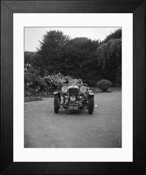 Framed Print : 1935 Lagonda M45R (Rapide) T9, CGO 62 Framed Print : 1935 Lagonda M45R (Rapide) T9, CGO 62