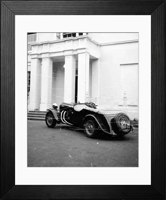 Framed Print : 1935 Lagonda M45R (Rapide) T9, CGO 62 Framed Print : 1935 Lagonda M45R (Rapide) T9, CGO 62