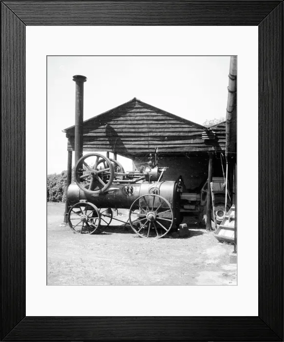 Framed Print : Marshall Portable Engine number 84480 Old Bob