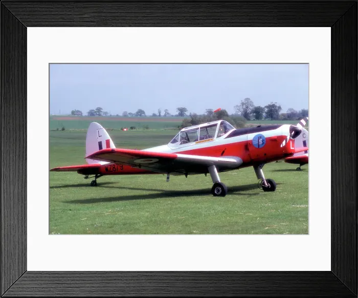 Framed Print : de Havilland DHC-1 Chipmunk T.10 WZ879 Framed Print : de Havilland DHC-1 Chipmunk T.10 WZ879