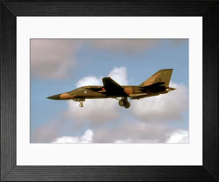 Framed Print : General Dynamics F-111F 70-2373 Framed Print : General Dynamics F-111F 70-2373