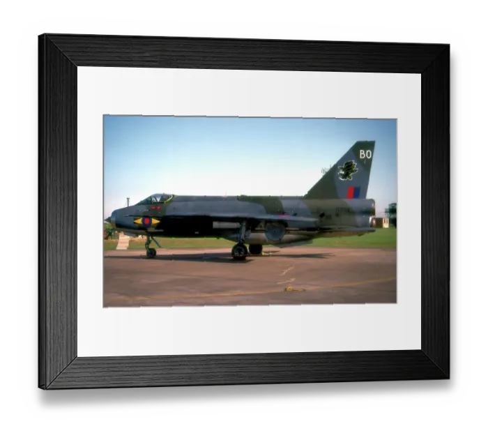 Framed Print : BAC Lightning F.3 XP694 - BO Framed Print : BAC Lightning F.3 XP694 - BO