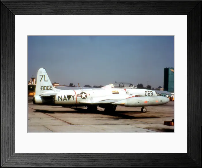 Framed Print : Lockheed T-33B 138068 Framed Print : Lockheed T-33B 138068
