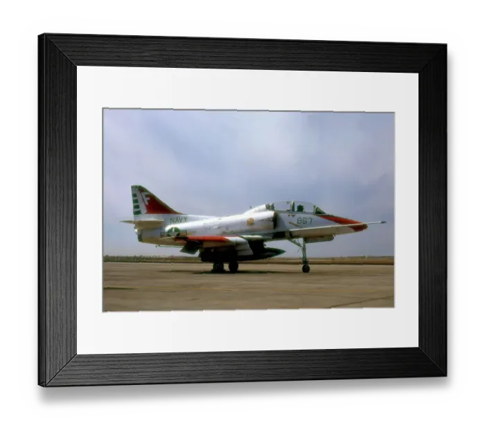 Framed Print : Douglas TA-4J Skyhawk 153522 Framed Print : Douglas TA-4J Skyhawk 153522