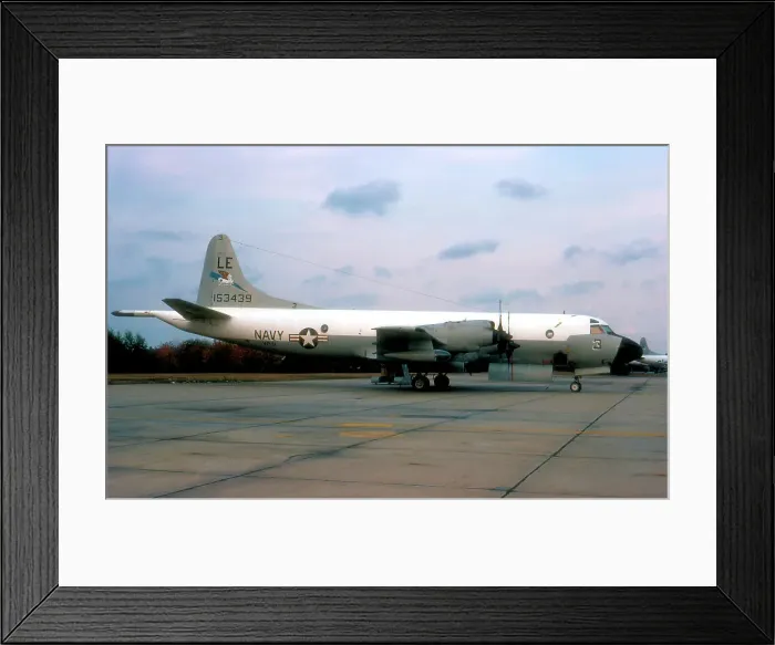 Framed Print : Lockheed P-3B Orion 153439 Framed Print : Lockheed P-3B Orion 153439