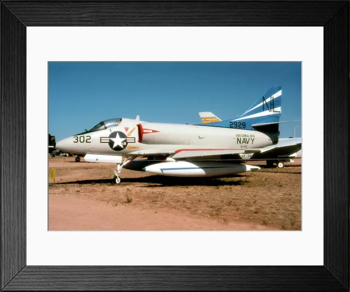 Framed Print : Douglas TA-4B Skyhawk 142928 Framed Print : Douglas TA-4B Skyhawk 142928