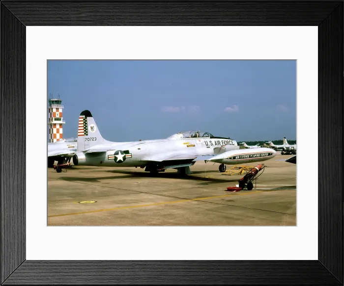 Framed Print : Lockheed T-33A 57-0723 Framed Print : Lockheed T-33A 57-0723