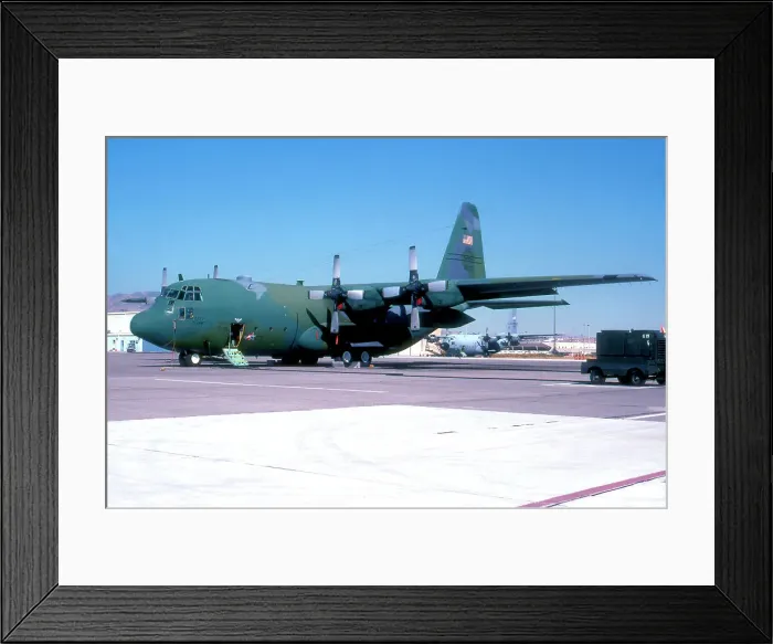 Framed Print : Lockheed C-130E Hercules 63-7777 Framed Print : Lockheed C-130E Hercules 63-7777