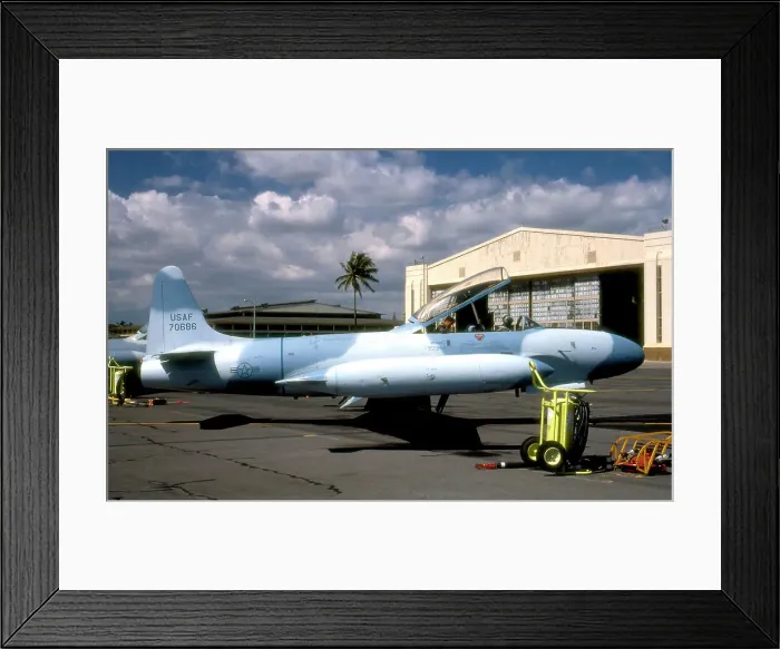 Framed Print : Lockheed T-33A 57-686 Framed Print : Lockheed T-33A 57-686
