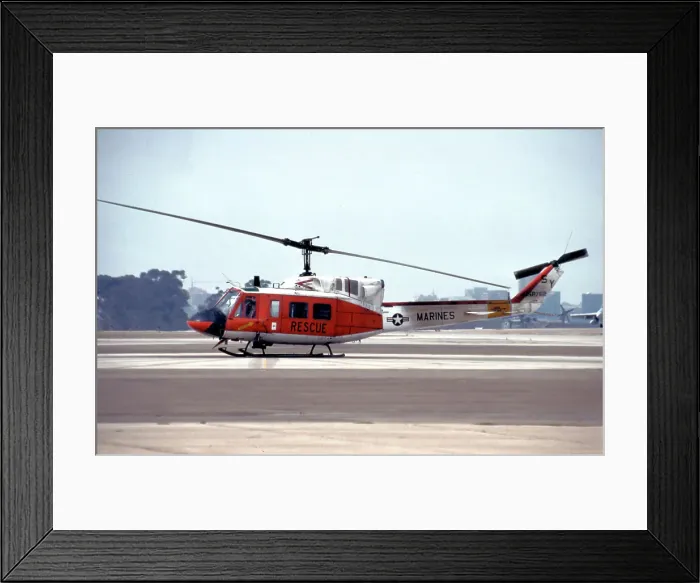 Framed Print : Bell UH-1N Iroquois 158762 Framed Print : Bell UH-1N Iroquois 158762