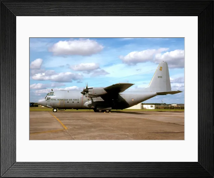 Framed Print : Lockheed C-130H Hercules 955 Froy