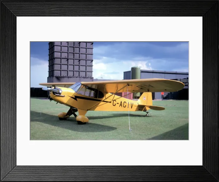 Framed Print : Piper J3C-65 Cub G-AGIV Framed Print : Piper J3C-65 Cub G-AGIV