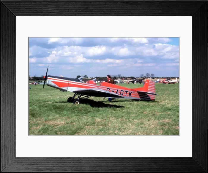 Framed Print : Druine D.53 Turbi G-AOTK Framed Print : Druine D.53 Turbi G-AOTK