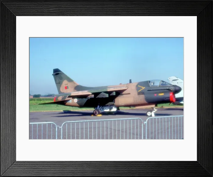 Framed Print : LTV A-7P Corsair II 5515