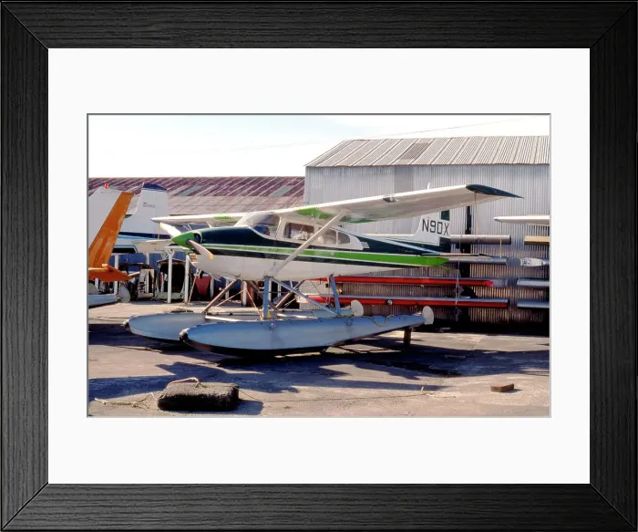 Framed Print : Cessna 180F Skywagon N9DX Framed Print : Cessna 180F Skywagon N9DX