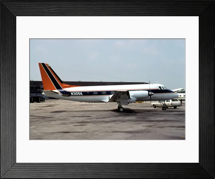 Framed Print : Grumman G-159 Gulfstream I N305K Framed Print : Grumman G-159 Gulfstream I N305K