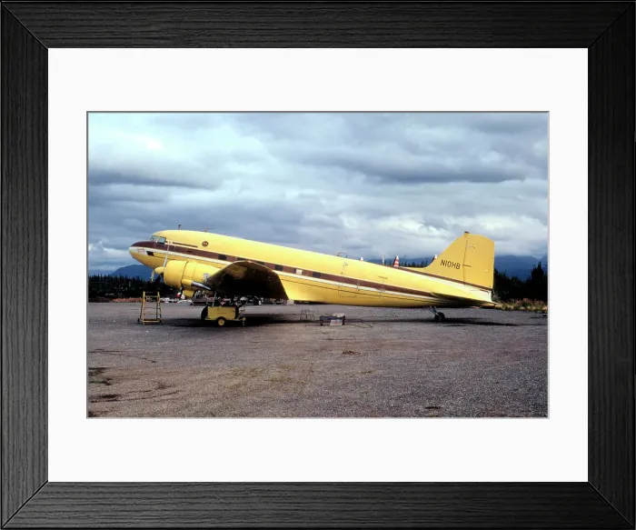 Framed Print : Douglas DC-3C N10HB Framed Print : Douglas DC-3C N10HB